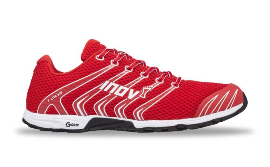 Inov-8 F-lite G 230 Mens Training Shoes Red/White Australia (MTXPUB830)